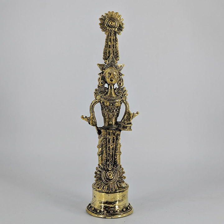 Handcrafted brass Jhitku Mitki figurines capturing the spirit of eternal bond.